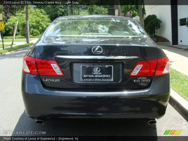 Smokey Granite Mica / Light Gray 2009 Lexus ES 350