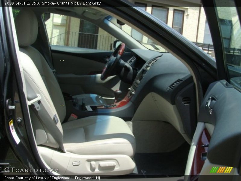 Smokey Granite Mica / Light Gray 2009 Lexus ES 350
