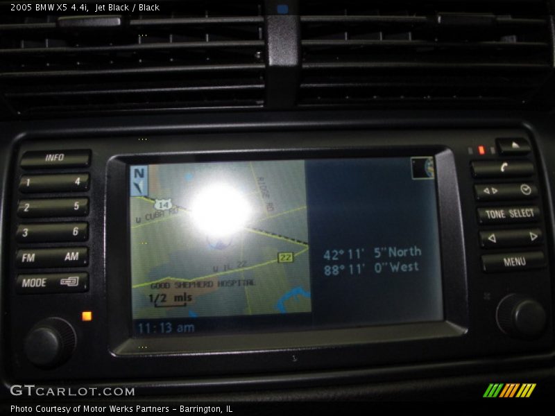 Jet Black / Black 2005 BMW X5 4.4i
