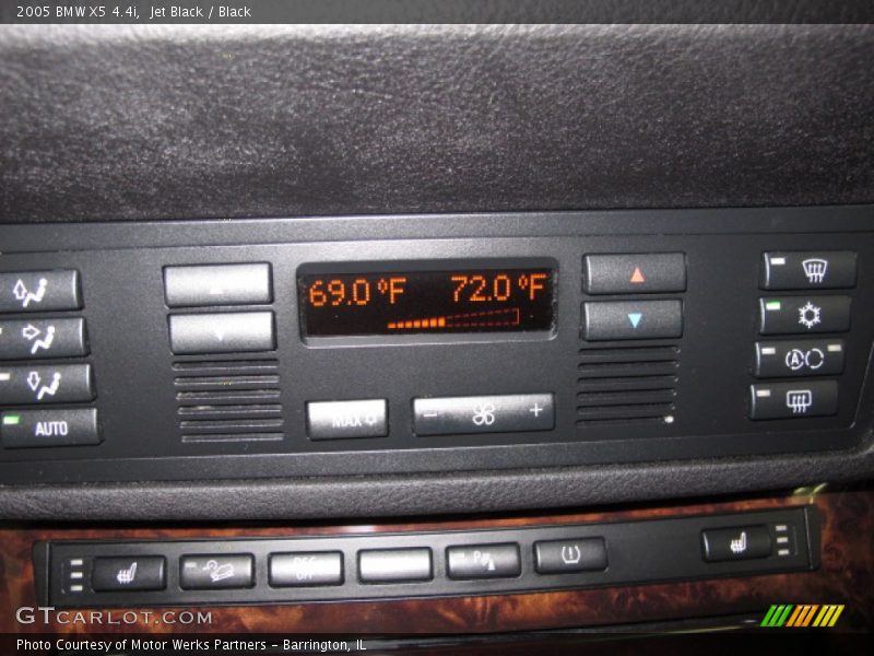 Jet Black / Black 2005 BMW X5 4.4i