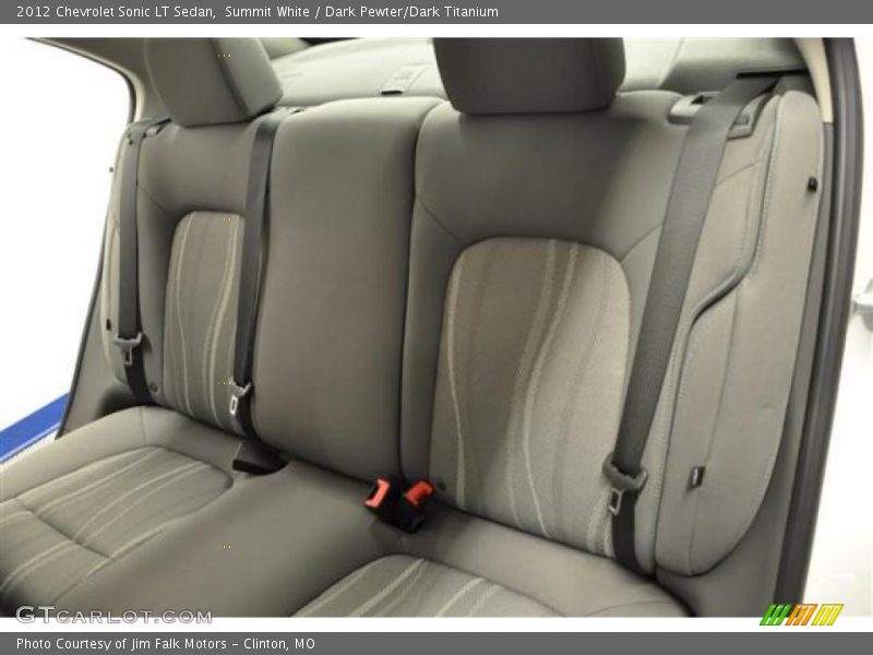 Summit White / Dark Pewter/Dark Titanium 2012 Chevrolet Sonic LT Sedan