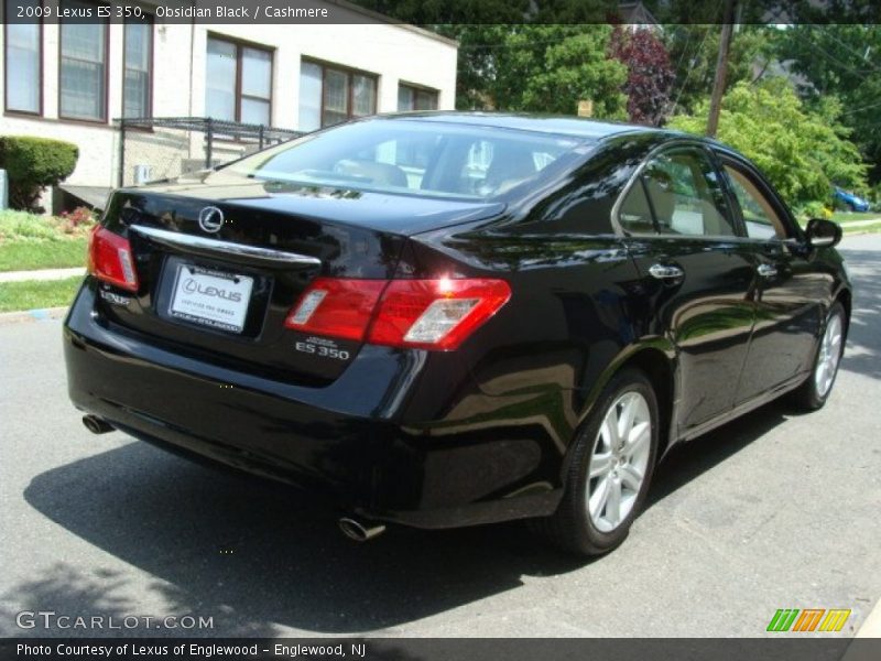 Obsidian Black / Cashmere 2009 Lexus ES 350