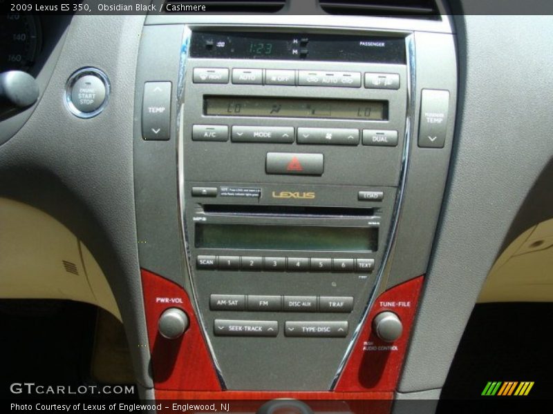 Obsidian Black / Cashmere 2009 Lexus ES 350