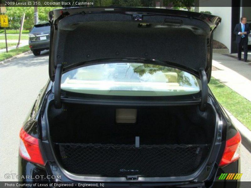 Obsidian Black / Cashmere 2009 Lexus ES 350