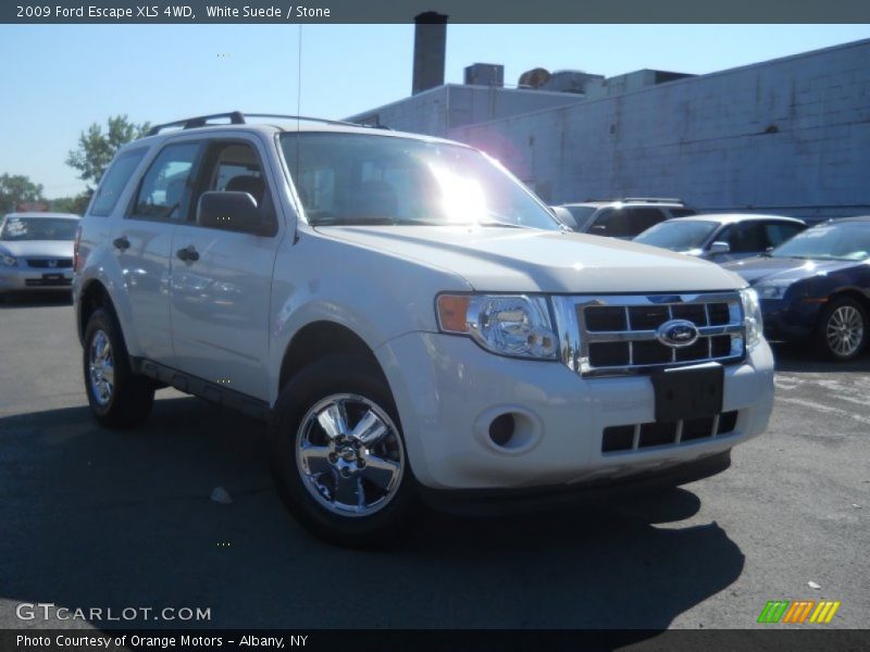 White Suede / Stone 2009 Ford Escape XLS 4WD