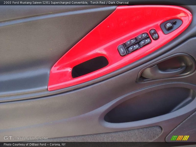 Torch Red / Dark Charcoal 2003 Ford Mustang Saleen S281 Supercharged Convertible