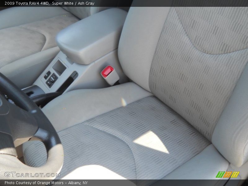 Super White / Ash Gray 2009 Toyota RAV4 4WD