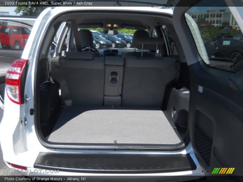 Super White / Ash Gray 2009 Toyota RAV4 4WD