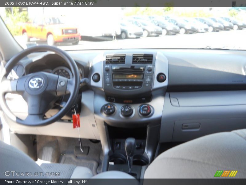 Super White / Ash Gray 2009 Toyota RAV4 4WD