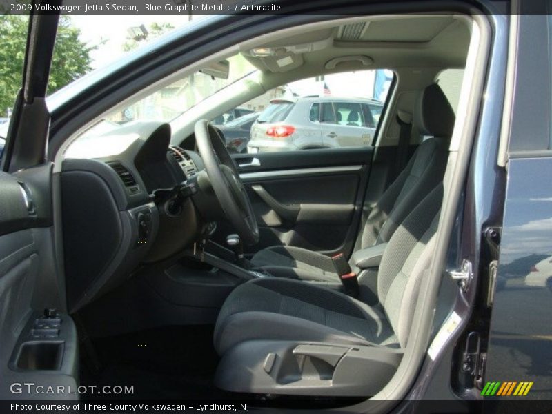 Blue Graphite Metallic / Anthracite 2009 Volkswagen Jetta S Sedan
