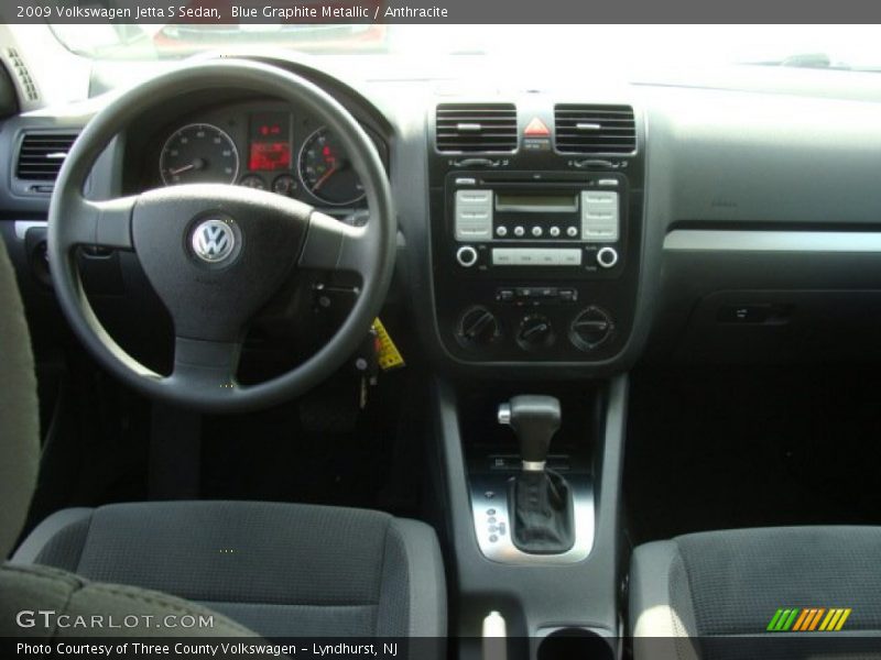 Blue Graphite Metallic / Anthracite 2009 Volkswagen Jetta S Sedan