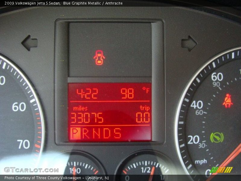 Blue Graphite Metallic / Anthracite 2009 Volkswagen Jetta S Sedan