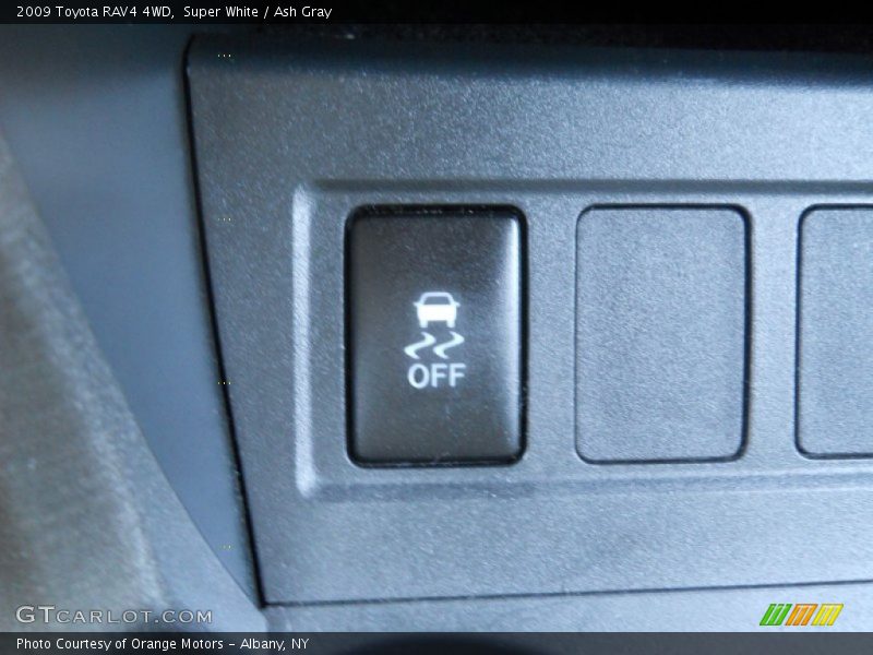 Super White / Ash Gray 2009 Toyota RAV4 4WD