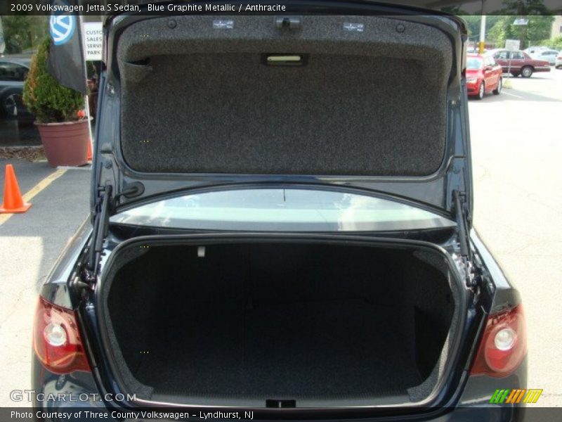 Blue Graphite Metallic / Anthracite 2009 Volkswagen Jetta S Sedan