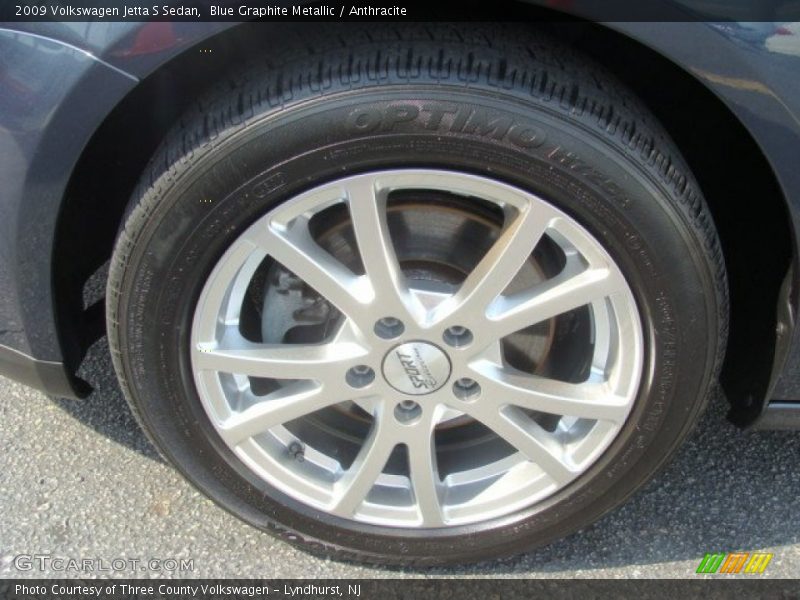 Blue Graphite Metallic / Anthracite 2009 Volkswagen Jetta S Sedan