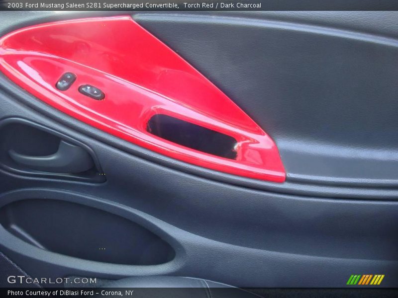 Torch Red / Dark Charcoal 2003 Ford Mustang Saleen S281 Supercharged Convertible