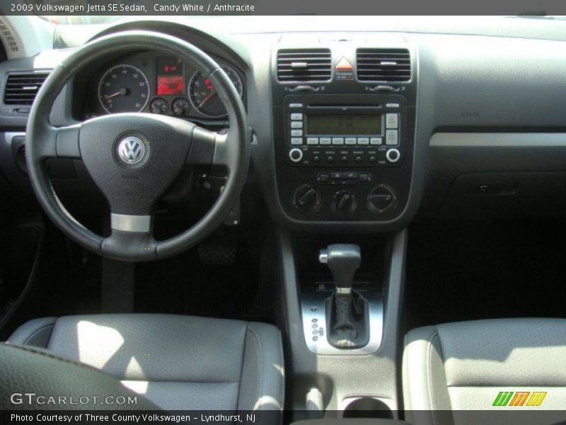 Candy White / Anthracite 2009 Volkswagen Jetta SE Sedan