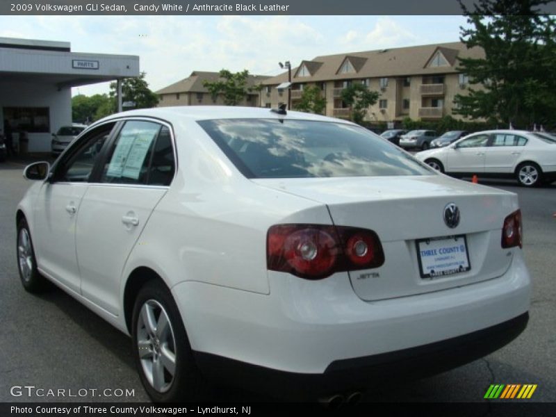 Candy White / Anthracite Black Leather 2009 Volkswagen GLI Sedan