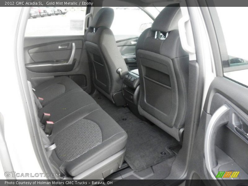Gold Mist Metallic / Ebony 2012 GMC Acadia SL