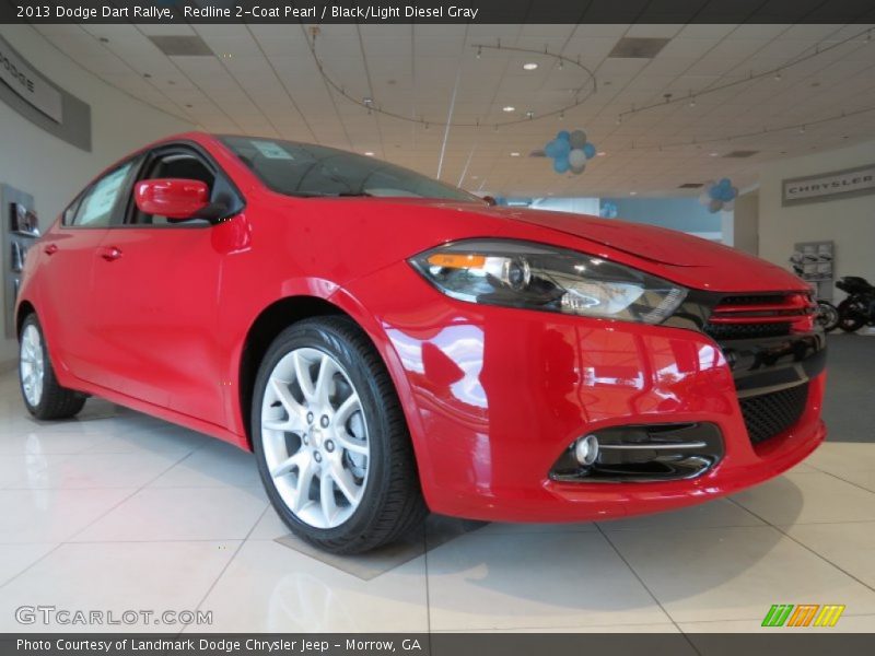 Front 3/4 View of 2013 Dart Rallye