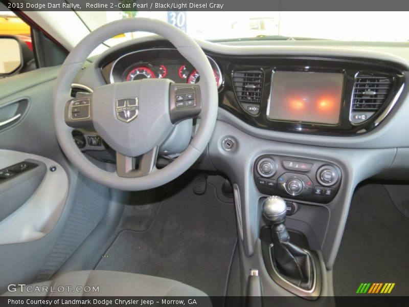 Dashboard of 2013 Dart Rallye