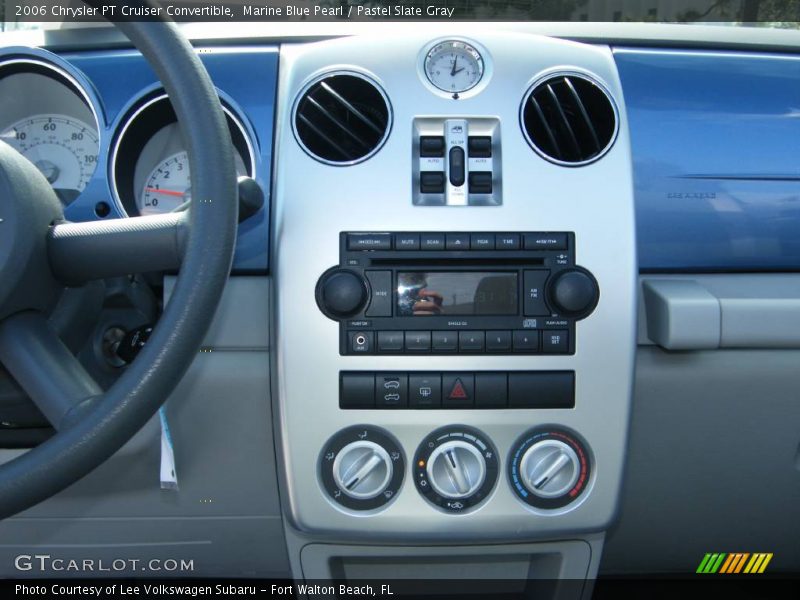 Marine Blue Pearl / Pastel Slate Gray 2006 Chrysler PT Cruiser Convertible