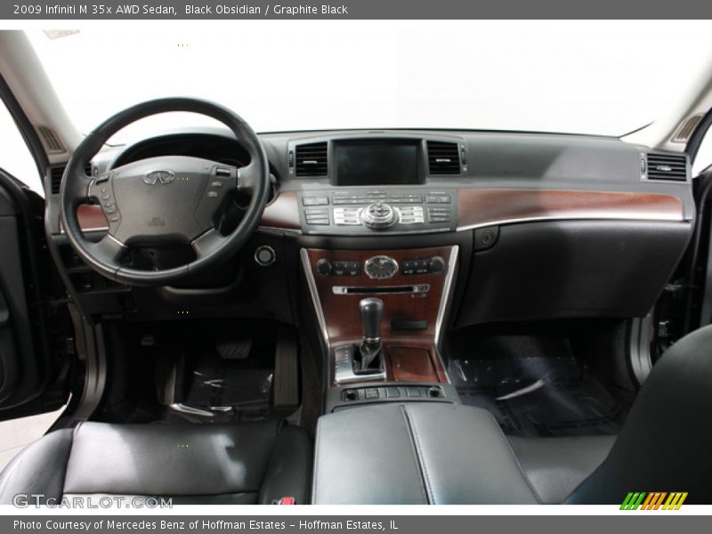Black Obsidian / Graphite Black 2009 Infiniti M 35x AWD Sedan