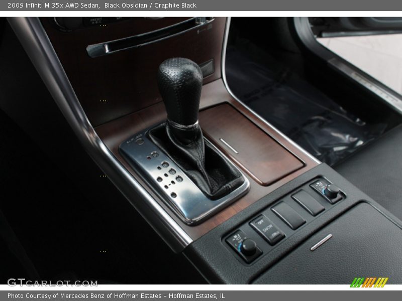 Black Obsidian / Graphite Black 2009 Infiniti M 35x AWD Sedan
