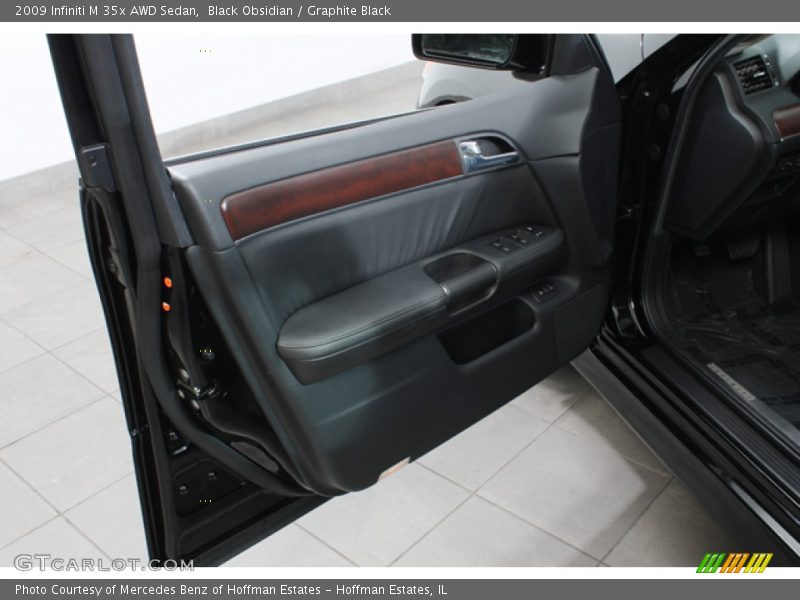 Black Obsidian / Graphite Black 2009 Infiniti M 35x AWD Sedan
