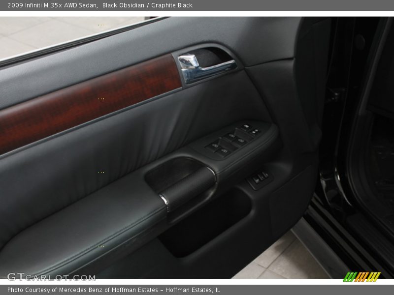 Black Obsidian / Graphite Black 2009 Infiniti M 35x AWD Sedan