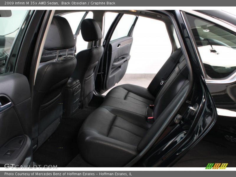 Black Obsidian / Graphite Black 2009 Infiniti M 35x AWD Sedan