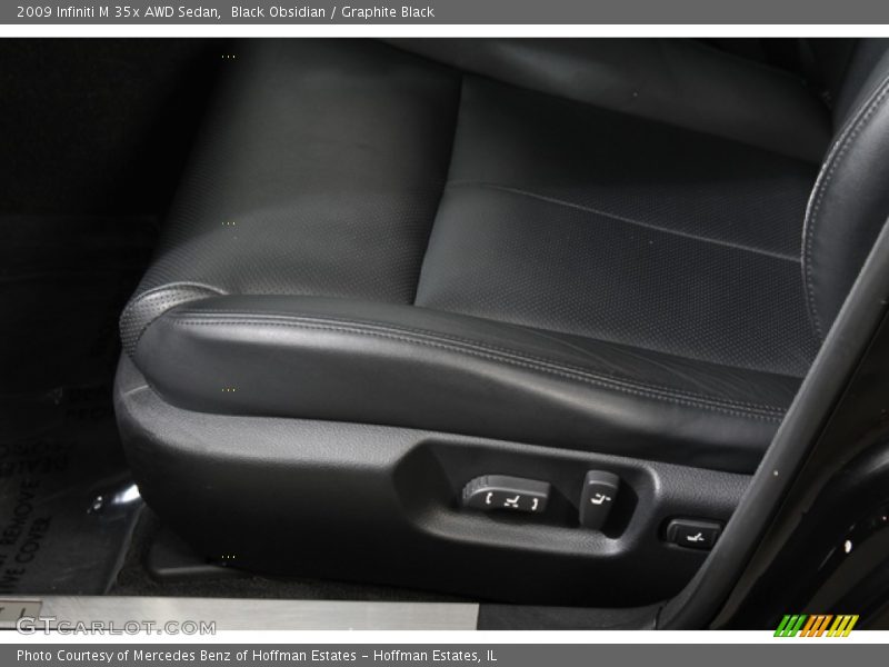 Black Obsidian / Graphite Black 2009 Infiniti M 35x AWD Sedan