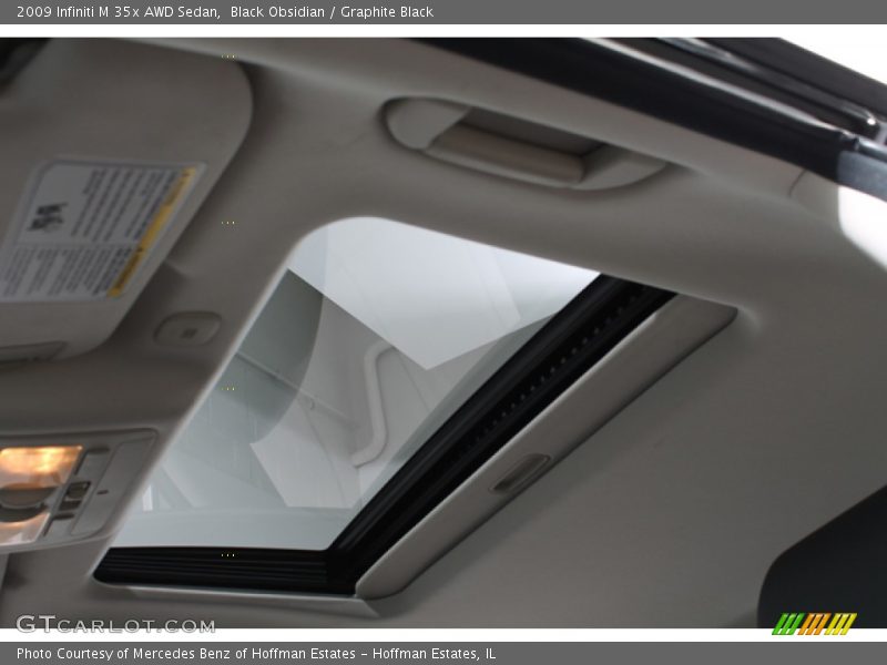 Black Obsidian / Graphite Black 2009 Infiniti M 35x AWD Sedan