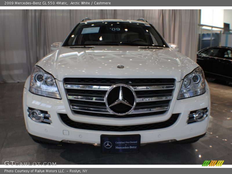 Arctic White / Cashmere 2009 Mercedes-Benz GL 550 4Matic