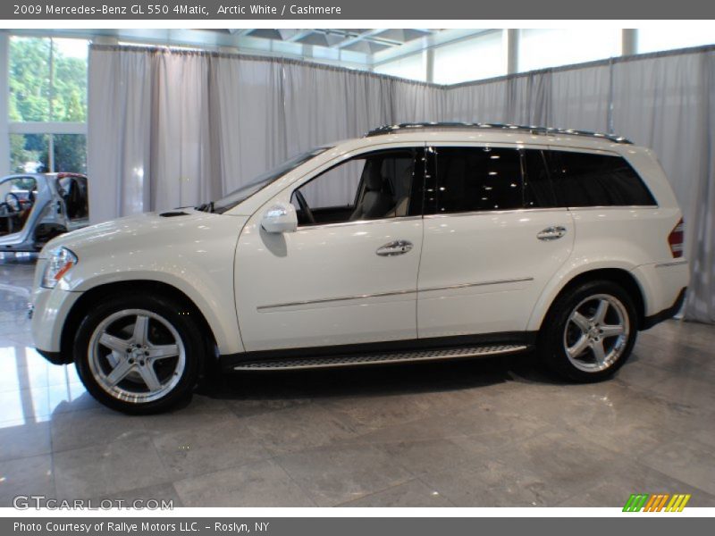 Arctic White / Cashmere 2009 Mercedes-Benz GL 550 4Matic