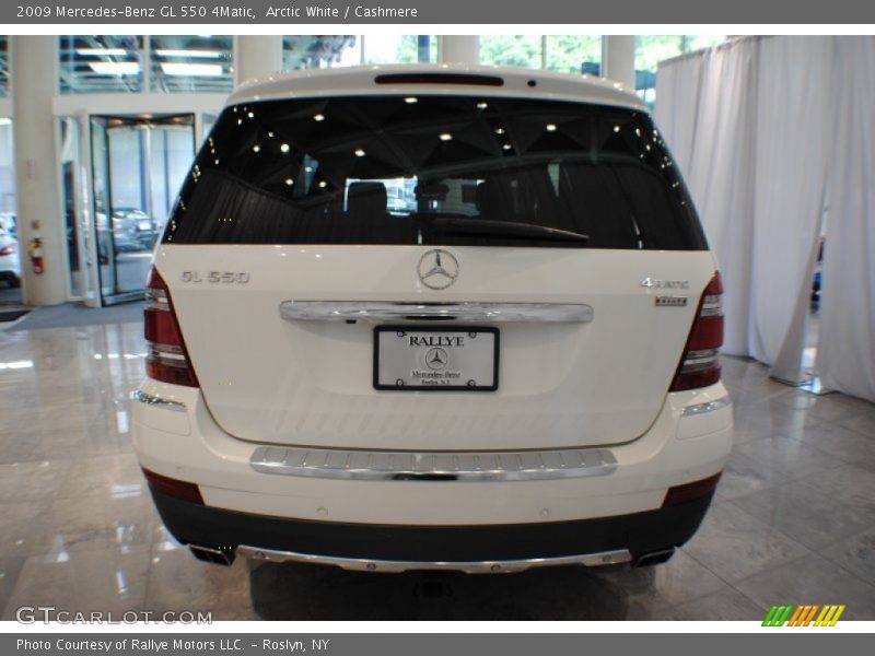 Arctic White / Cashmere 2009 Mercedes-Benz GL 550 4Matic