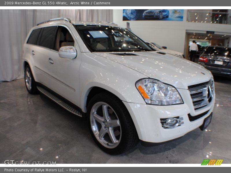 Arctic White / Cashmere 2009 Mercedes-Benz GL 550 4Matic