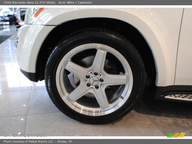 Arctic White / Cashmere 2009 Mercedes-Benz GL 550 4Matic