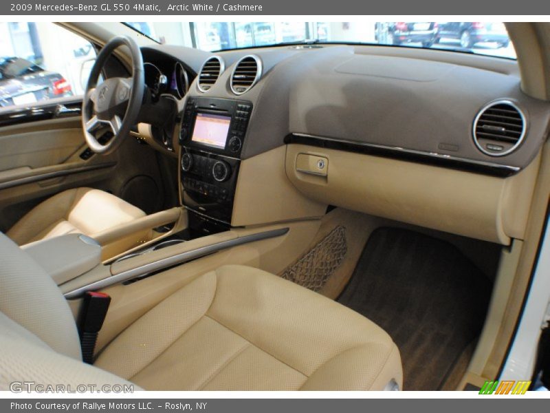 Arctic White / Cashmere 2009 Mercedes-Benz GL 550 4Matic