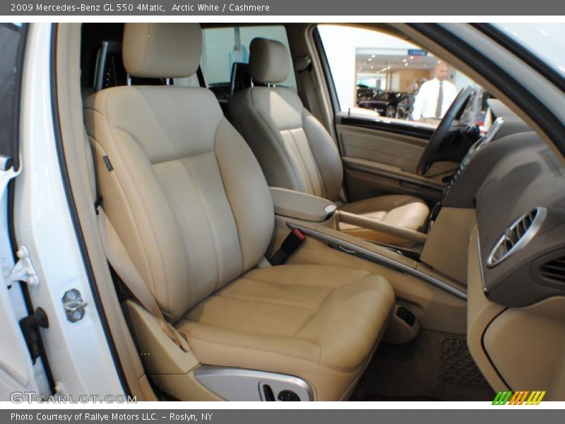 Arctic White / Cashmere 2009 Mercedes-Benz GL 550 4Matic