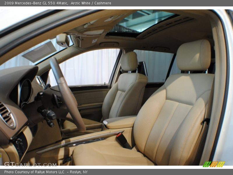Arctic White / Cashmere 2009 Mercedes-Benz GL 550 4Matic