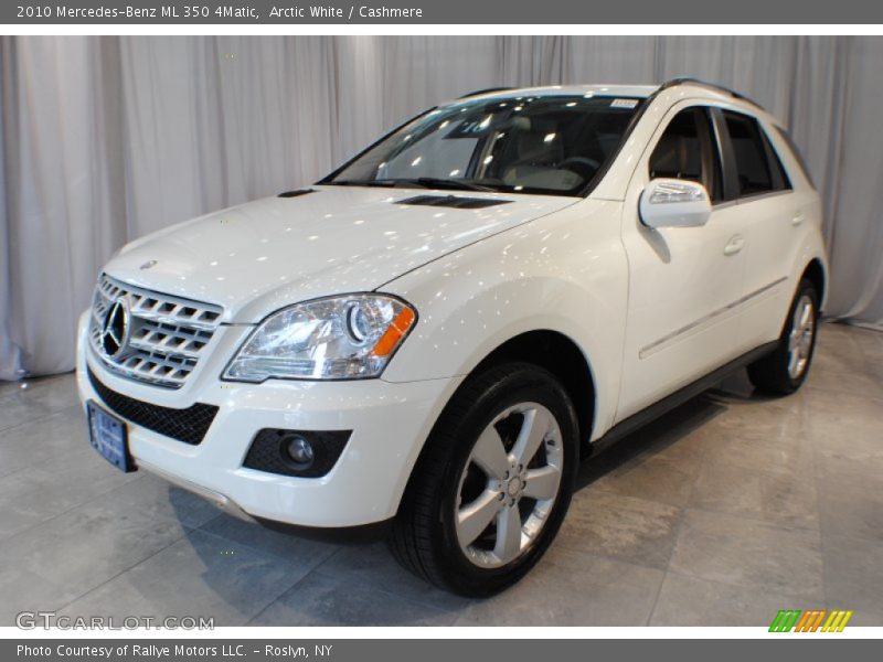Arctic White / Cashmere 2010 Mercedes-Benz ML 350 4Matic