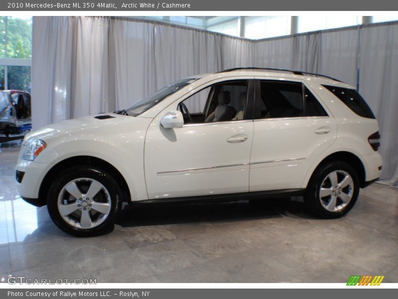 Arctic White / Cashmere 2010 Mercedes-Benz ML 350 4Matic