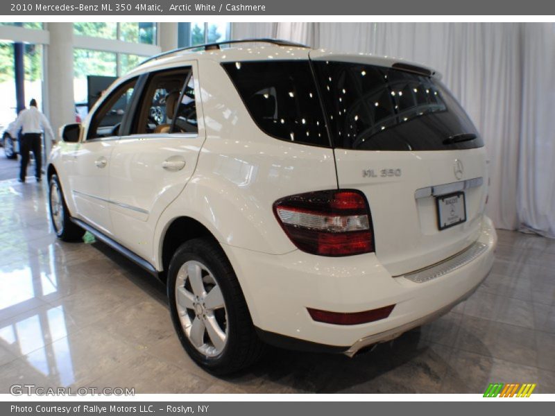 Arctic White / Cashmere 2010 Mercedes-Benz ML 350 4Matic