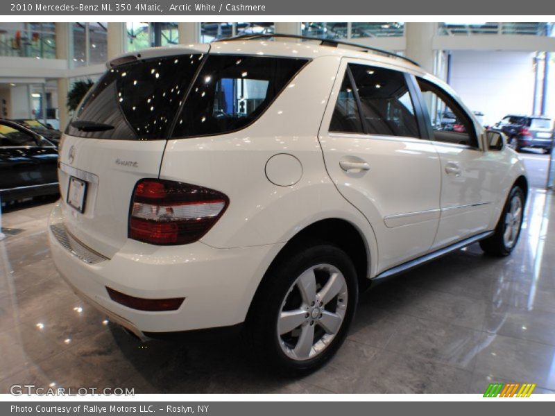 Arctic White / Cashmere 2010 Mercedes-Benz ML 350 4Matic