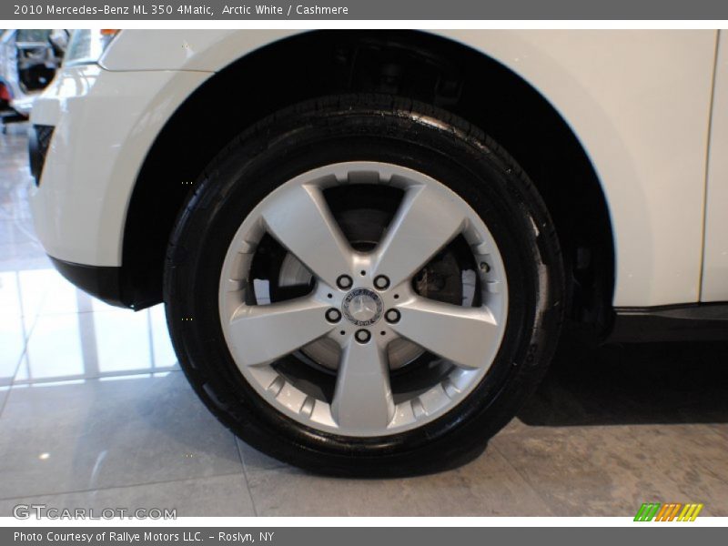 Arctic White / Cashmere 2010 Mercedes-Benz ML 350 4Matic