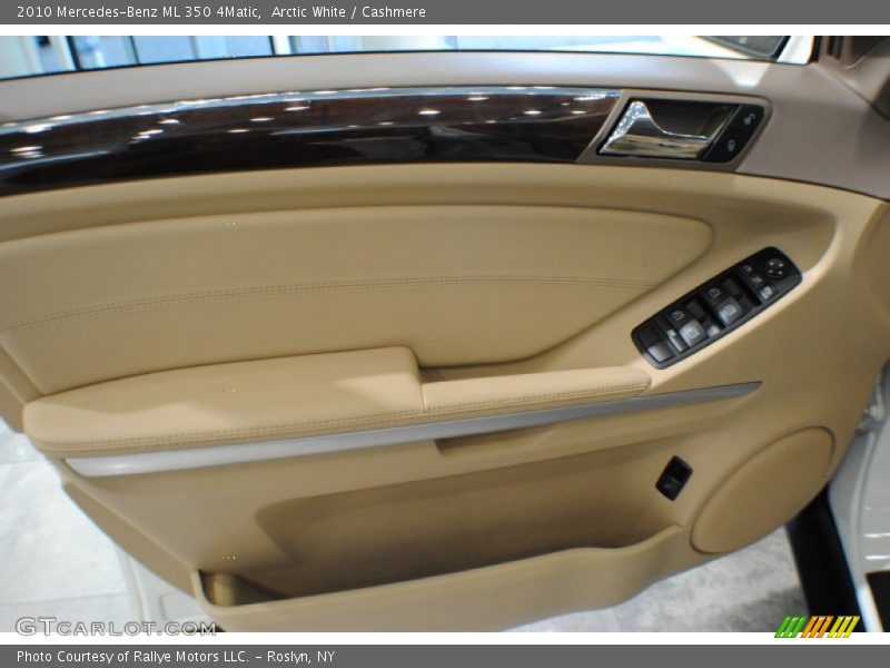 Arctic White / Cashmere 2010 Mercedes-Benz ML 350 4Matic