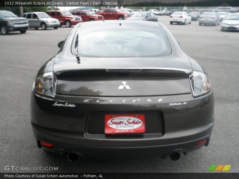 Carbon Pearl / Dark Charcoal 2012 Mitsubishi Eclipse SE Coupe
