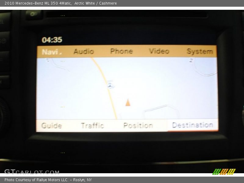 Arctic White / Cashmere 2010 Mercedes-Benz ML 350 4Matic