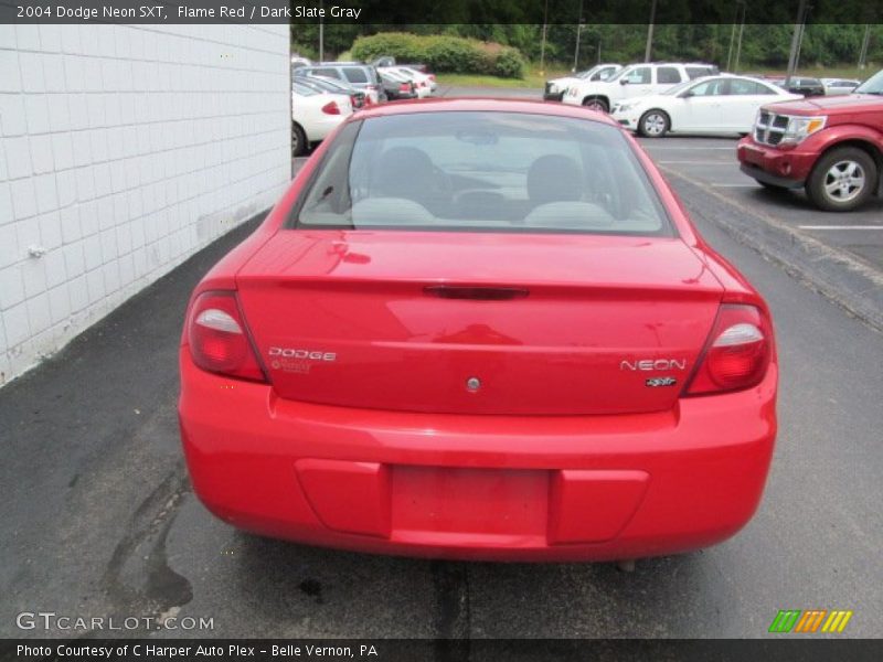 Flame Red / Dark Slate Gray 2004 Dodge Neon SXT
